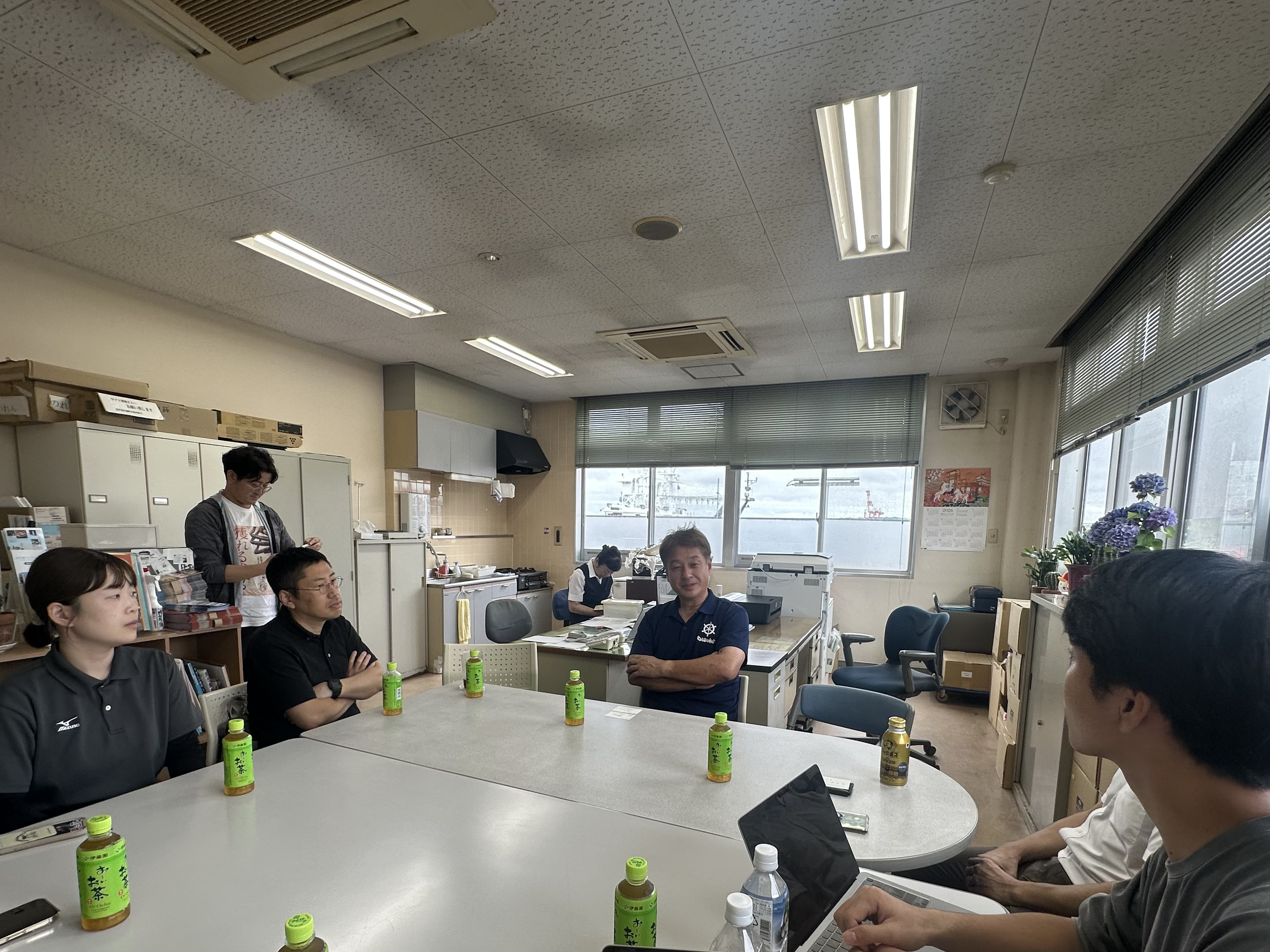 写真４：重福水産代表・川島氏へのヒアリングの様子.jpg