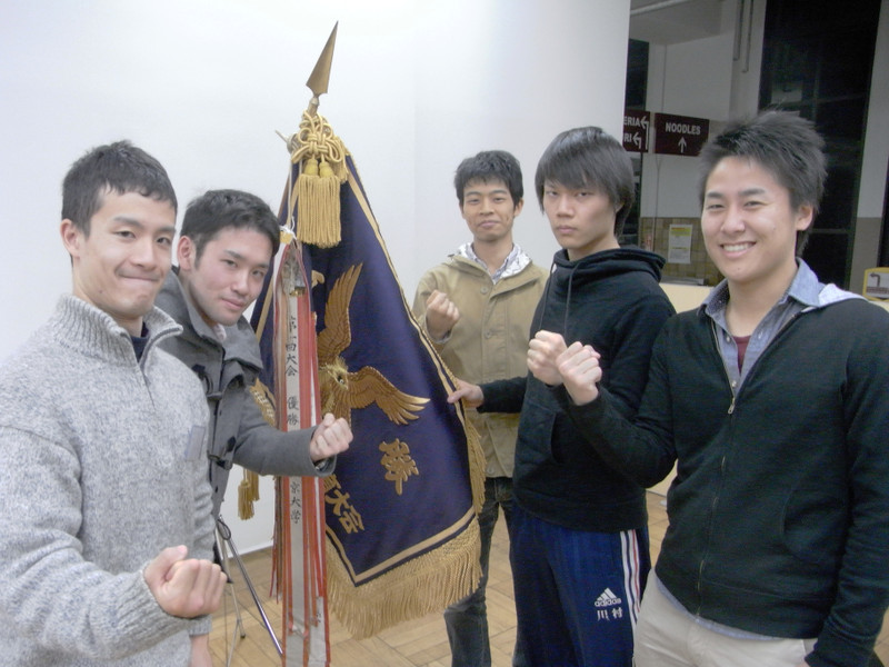 各部主将との一枚